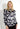 MILLA BLUSE - Grau gemustert