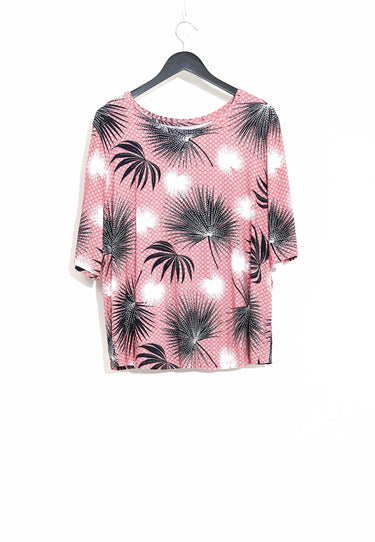 LUCA TOP - pink print