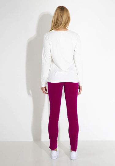 KARIN LONG SLEEVE TOP - Offwhite