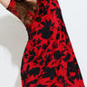SAMARA KLÄNNING - Red flower