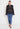 CANDY BLUSE - schwarze Blume