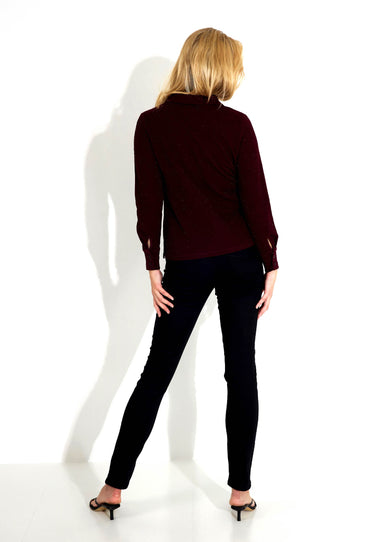 PAULA CARDIGAN - Dk Port