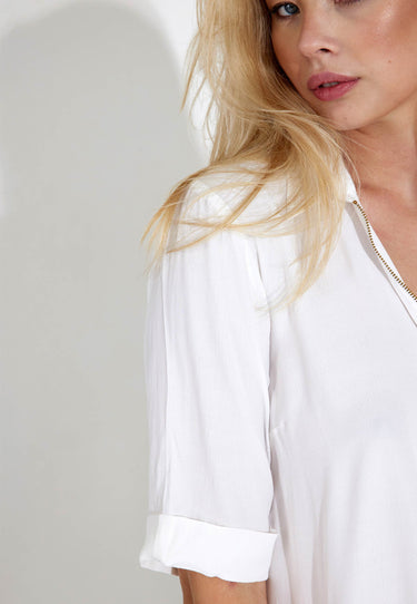 BROOKLYN BLUSE - Off-White