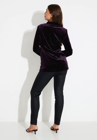 TANITA VELVET JACKET - Dk WINered