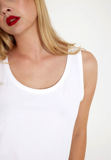 LOVA LINEN - Chalk white