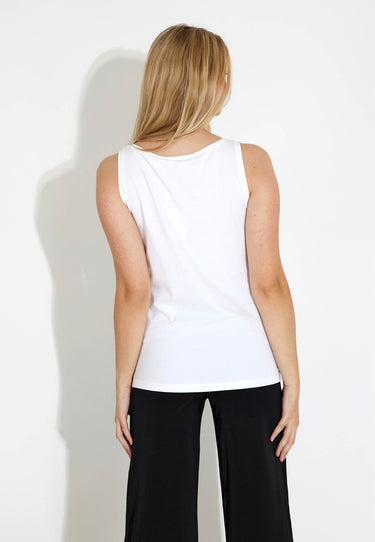 LOVA LINEN - Chalk white