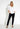 EMILY CROP JAQUARD TROUSERS - Black