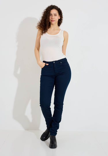 ALICE TWILL - Navy blue