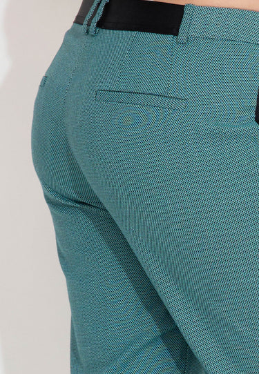 LOOSE OFFICE TROUSERS - Green