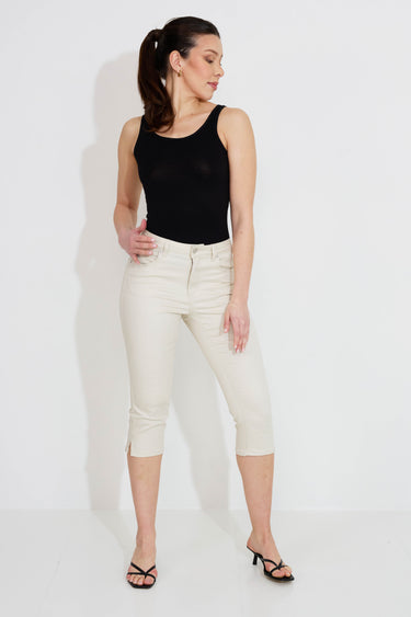 ALVA CAPRI - Capri pants - thunder