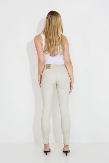 ELSA TROUSERS - White sand