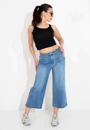 MALVA JEANS - Mid denim