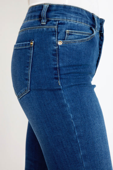 ELLEN DENIM JEANS - Mid denim