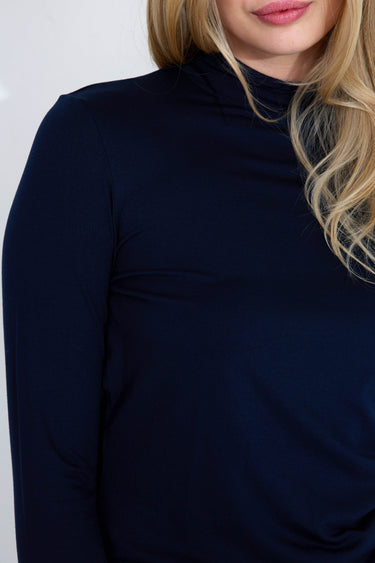 POLO SWEATER - Dark blue
