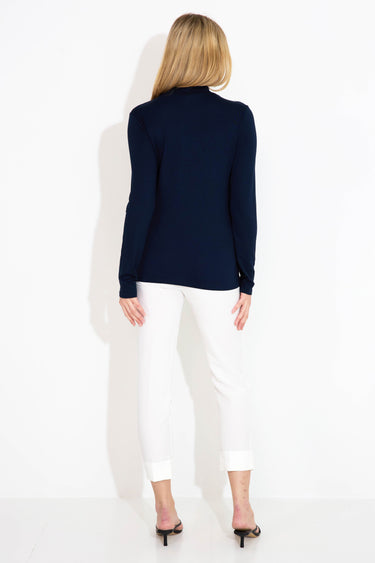 POLO SWEATER - Dark blue