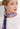EVELINA SCARF - Purple animal