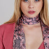 ISA SCARF - Pink Animal