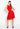 DRESS SILHUETTE - Red