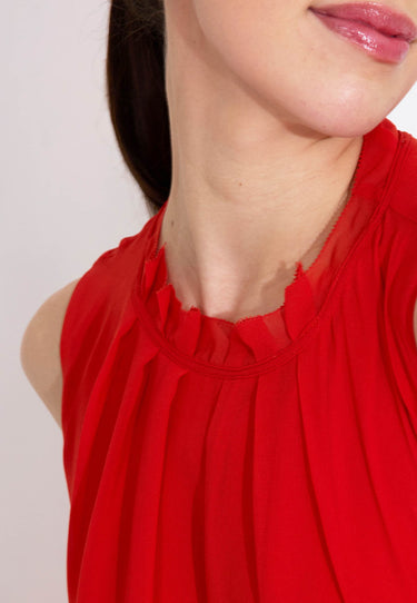 DRESS SILHUETTE - Red