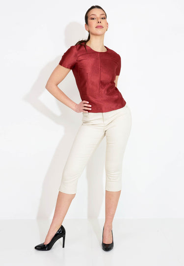 TOP - Rust red