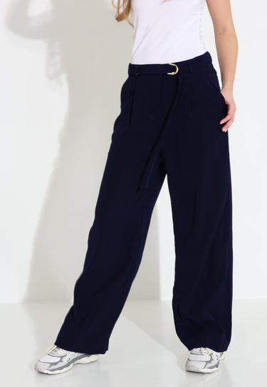 ANN WIDE PANTS - Night sky