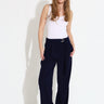 ANN WIDE PANTS - Night sky
