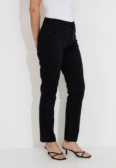 COMO SATIN STRETCH - Schwarz