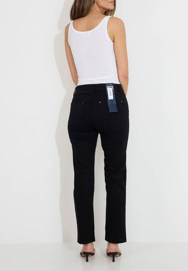 COMO SATIN STRETCH - Schwarz