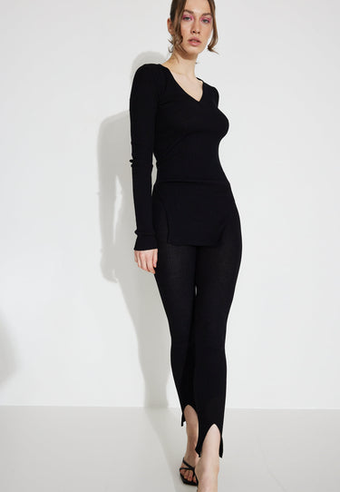 CHELSEA BLOUSE - Svart