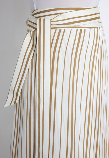 WOVEN SKIRT - Vit
