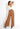 SILK WIDE LEG TROUSERS - Brun