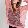 BOAT NECK SWEATER - Rosa