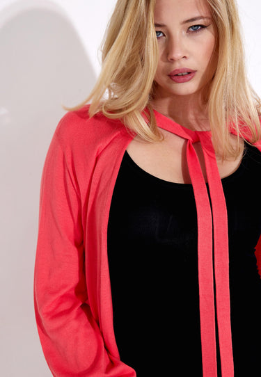 CARDIGAN 00102 - Röd