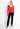 JERSEY TENCEL T-SHIRT 03750 - Röd