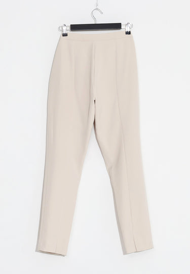 SLIM TROUSERS CADY STRETCH - Trousers - Beige