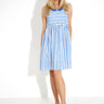 ANNIE DRESS - Stripe Sky