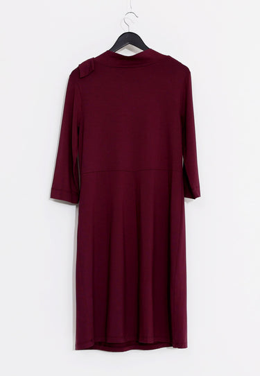 HELENE DRESS - Bordeaux