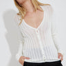 CARDIGAN 09563 - Vit