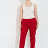 03513 NY TROUSERS - Röd