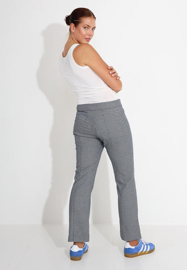 03512 PANTALONE TROMBETTA POLI VI - Svart