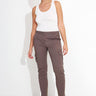 09134 GABARDINE TROUSERS - Brun