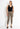 09042 GABARDINE TROUSERS WITH POCKET - Grön