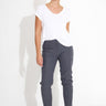 03543 PANTALONE NY JAQUARD STRETCH - Grå