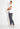 03543 PANTALONE NY JAQUARD STRETCH - Grå