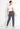 03543 PANTALONE NY JAQUARD STRETCH - Grå