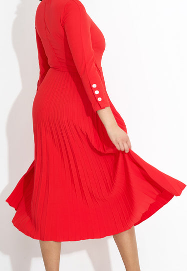 XIRIA ABITO DRESS - Röd