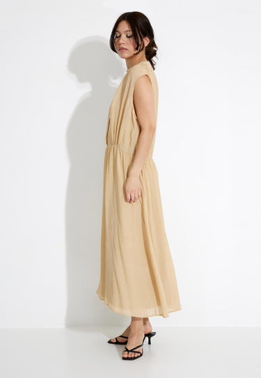 NEO ABITO DRESS - Light brownbeige