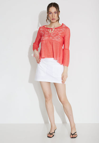 SWEATER 00604 - Röd