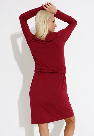 VANDM ABITO DRESS - Red