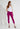 03666 VELVET TROUSERS - Pants - Purple